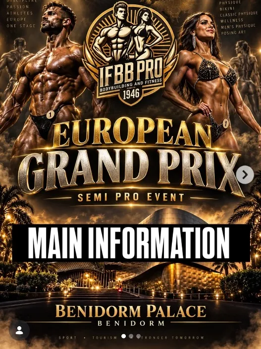IFBB SEMI PRO EUROPEAN GRAND PRIX 2026